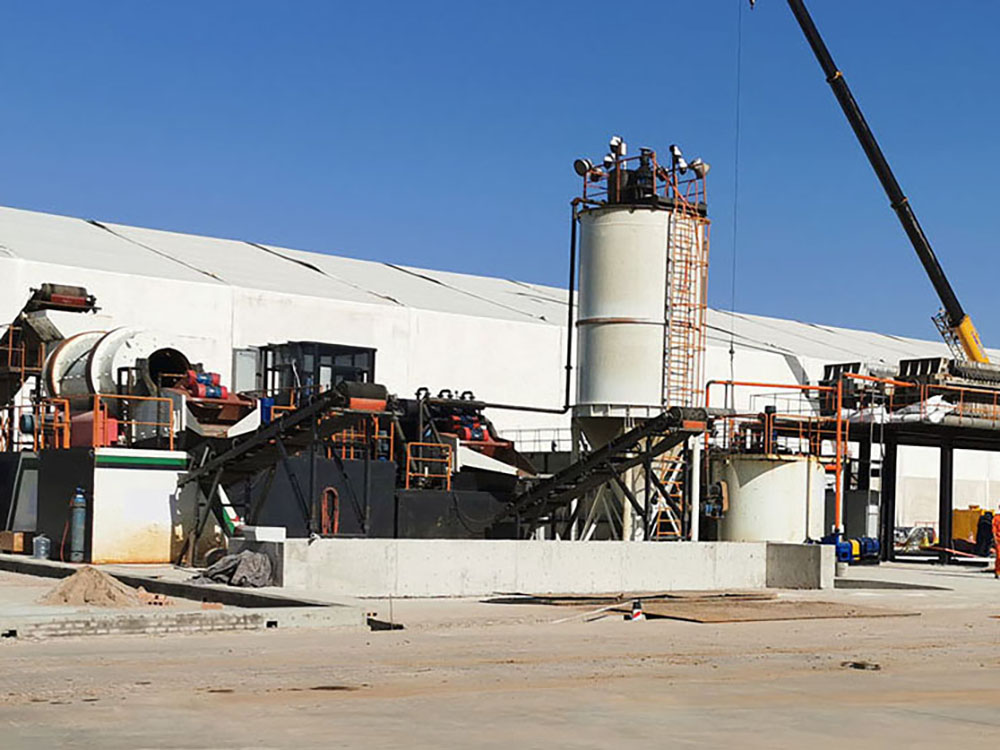 濟南某鋼鐵廠污染土壤淋洗項目